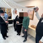 החתונה באולם הגירושין. צילום: דוברות בתי הדין הרבניים