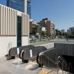 הכניסה לרכבת הקלה, צילום: גיא יחיאלי