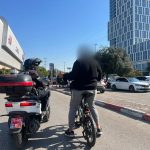 מבצע אכיפה רחב של משטרת מרחב דן צילום: דוברות המשטרה