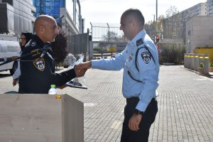 חילופי מפקדים במשטרה צילום: דוברות המשטרה