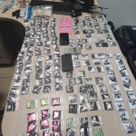 תיעוד הסמים שנתפסו צילום: דוברות המשטרה