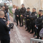 תיעוד מפעילות לקראת חג פורים. צילום: דוברות המשטרה.
