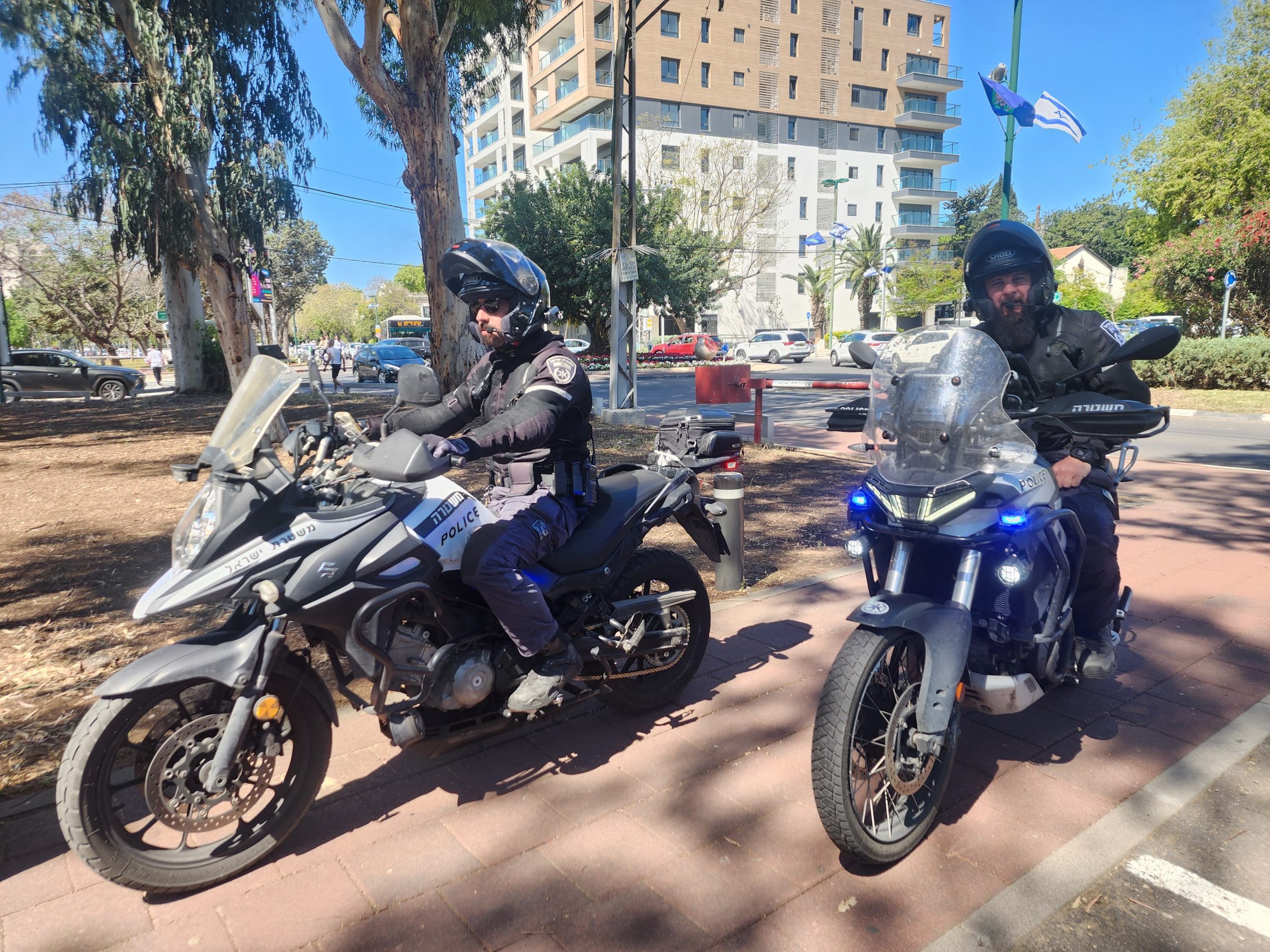שוד אלים בגבעתיים צילום: דוברות המשטרה.