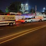 מהזירה ברחוב חיל השיריון בתל אביב. צילום: דוברות זק״א.