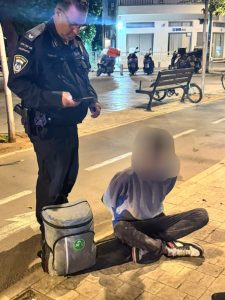 תמונה ממעצרו צילום: דוברות המשטרה
