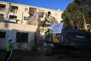 מאירוע ההריסה ותחילת הבניה. צילום: אלעד גוטמן.