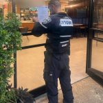 תמונה מסגירת העסק צילום: דוברות המשטרה.