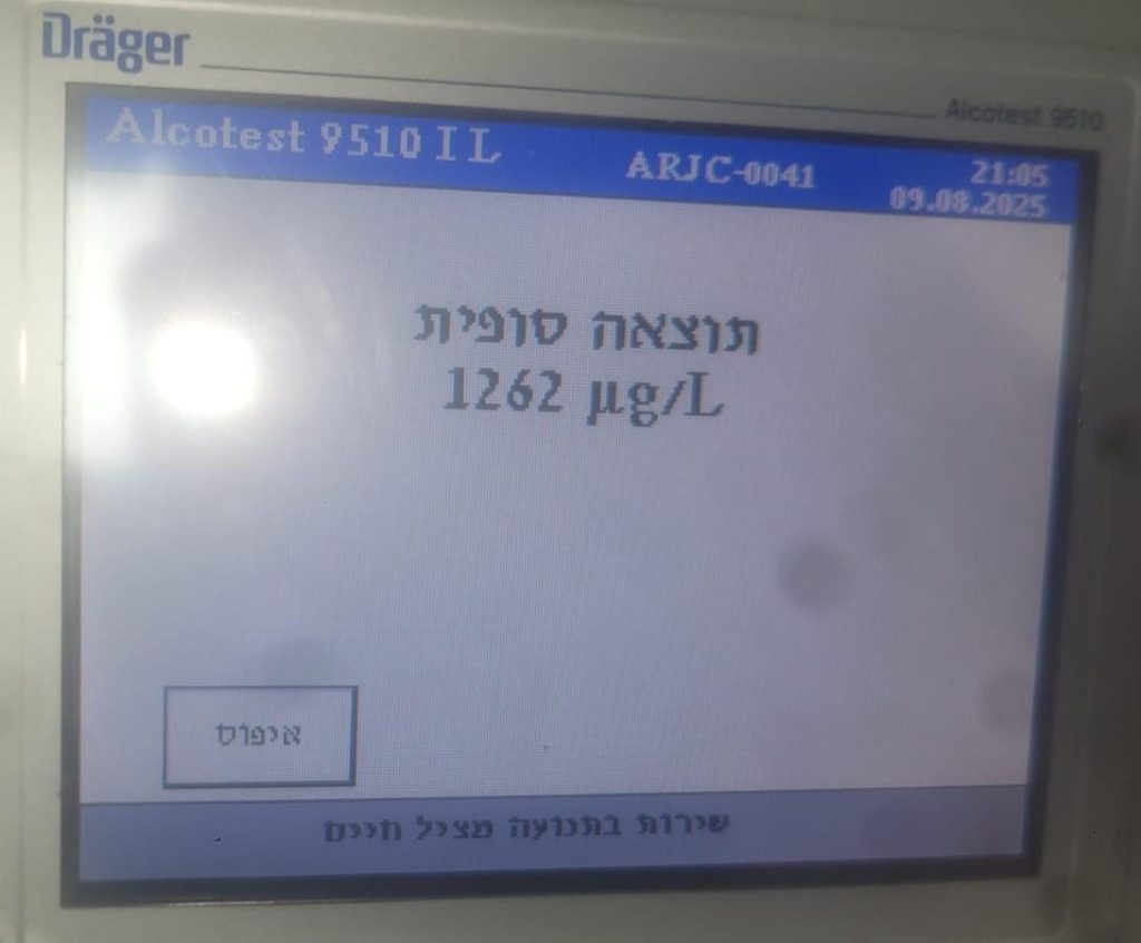 צילום: דוברות המשטרה.