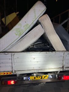 תיעוד מהסלקת האופנוע. צילום: דוברות המשטרה