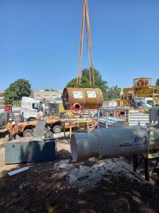 עבודות לקידום מובל מים לח״י, באדיבות עיריית תל אביב-יפו